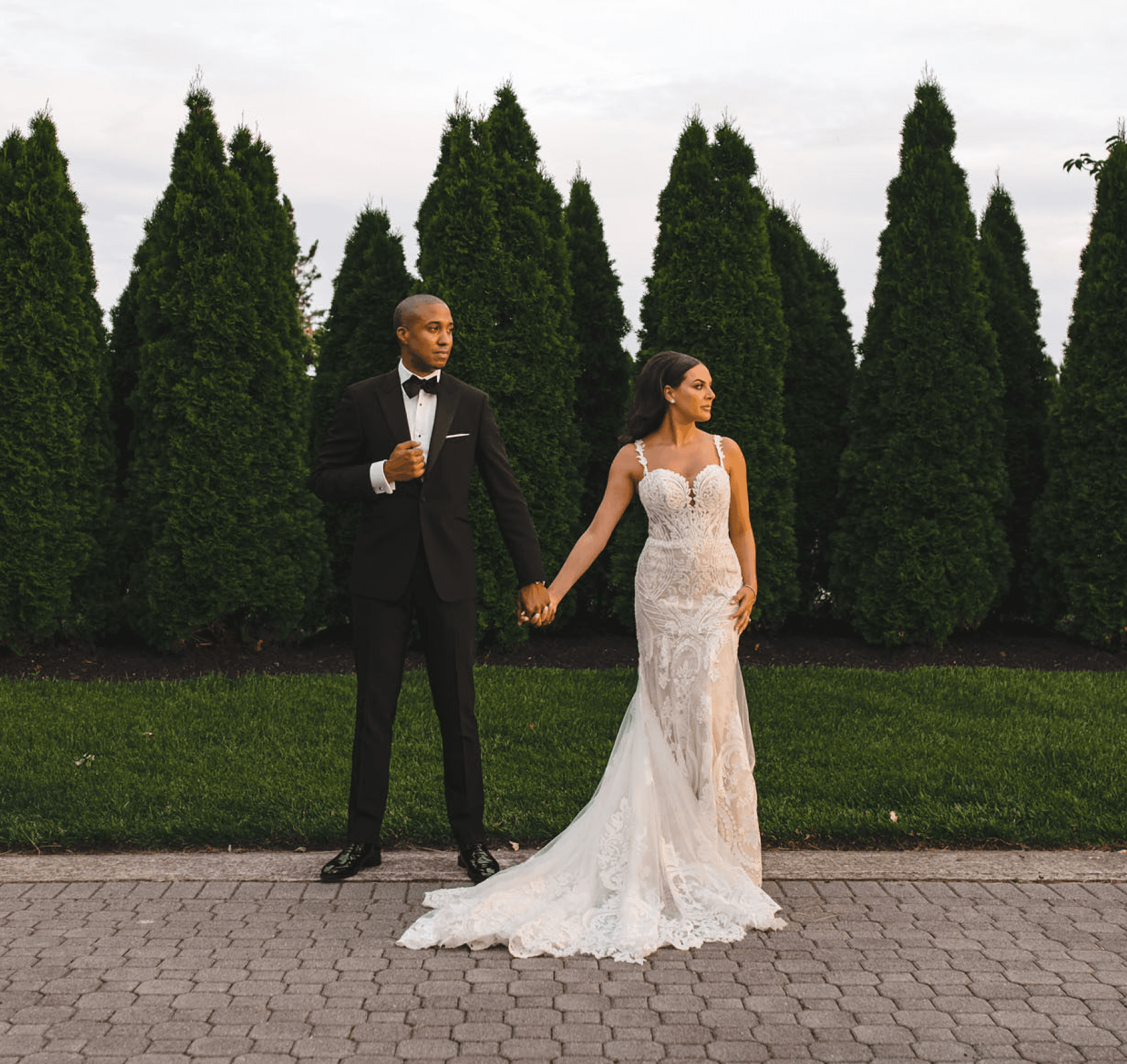 Beautiful wedding ceremony setup at Maritime Parc